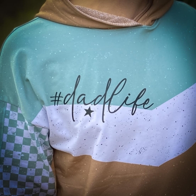 Bügelbild - " #dadlife